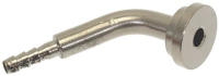 90° CURVED NIPPLE WITH FLAT STEM 1/2