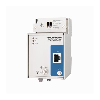 Медиаконвертер оптоволоконный Ethernet для зоны 1 Turck FOCEN11Ex-2G 