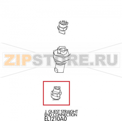 J. Guest straight end connection Unox XBC 605 J. Guest straight end connection Unox XBC 605Запчасть на деталировке под номером: 43Название запчасти на английском языке: J. Guest straight end connection Unox XBC 605