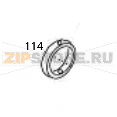 Ribbon stopper Sato HR212 TT Ribbon stopper Sato HR212 TTЗапчасть на деталировке под номером: 114Название запчасти на английском языке: Ribbon stopper Sato HR212 TT.