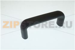 MANIGLIA IN PLASTICA NERA 132 mm 