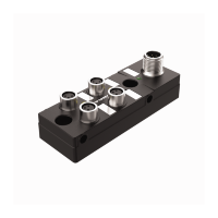 Коробка распределительная, пассивная, 4 порта Turck TB-4M8M-3N2-FS8