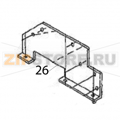 Rear frame Sato HR224 TT Rear frame Sato HR224 TTЗапчасть на деталировке под номером: 26Название запчасти на английском языке: Rear frame Sato HR224 TT.