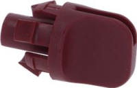 KNOB(INSERT)RED (PA6) EO14