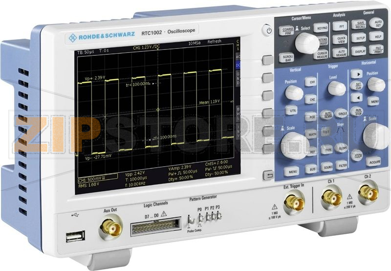 Осциллограф цифровой 50 МГц, 2 канала Rohde & Schwarz RTC1002EDU 