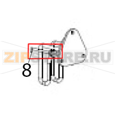 Temperature sensor Hurakan HKN-HVZ60 Temperature sensor Hurakan HKN-HVZ60Запчасть на деталировке под номером: 8