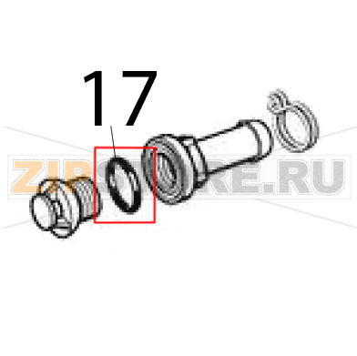 Guarnizione or Scotsman B 21 Guarnizione or Scotsman B 21Запчасть на деталировке под номером: 17