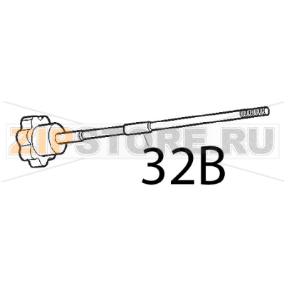 Tirante paralama blu Sirman Agata 250 Tirante paralama blu Sirman Agata 250Запчасть на деталировке под номером: 32B
