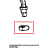 Stainless steel nut M14 H=8 CH=22 Unox XVC 505E