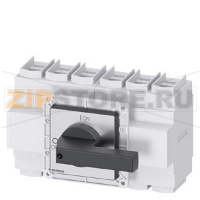 ГЛАВНЫЙ КОНТРОЛЬНЫЙ ВЫКЛЮЧАТЕЛЬ 4-ПОЛЮСА FRONT MOUNTING FOUR-HOLE MOUNTING ROTARY ACTUATOR BLACK Siemens 3LD2405-3VK11