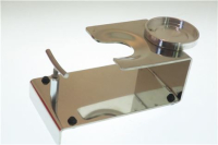 BASE INOX PORTAFILTRO CON SUPPORTO