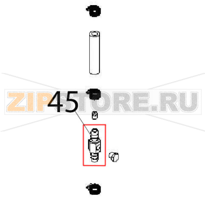 Connector Angelo Po FM611E1 Connector Angelo Po FM611E1Запчасть на деталировке под номером: 45