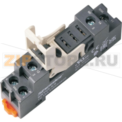 Розетка с фиксатором для 1 контактных реле RFT, 16A Shenler SRT05-ES+SR20L 