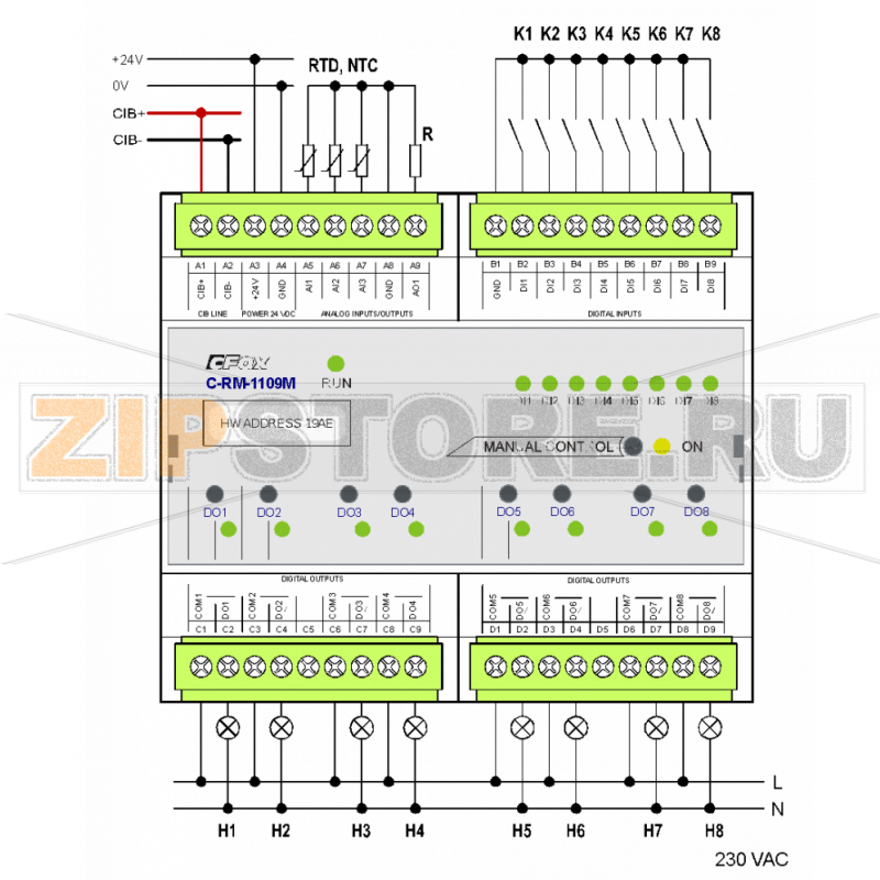 TECO C-RM-1109M 