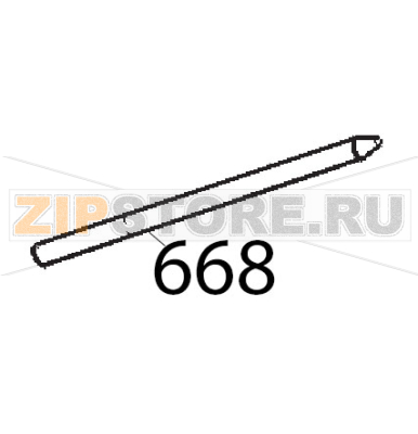 Perno motore Sirman Agata 250 Perno motore Sirman Agata 250Запчасть на деталировке под номером: 668