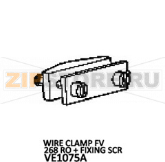 Wire clamp FV 268 RO + fixing SCR Unox XVC 705E Wire clamp FV 268 RO + fixing SCR Unox XVC 705EЗапчасть на деталировке под номером: 162Название запчасти на английском языке: Wire clamp FV 268 RO + fixing SCR Unox XVC 705E