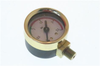 MANOMETRO CON ANELLO DORATO 41mm