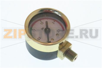 MANOMETRO CON ANELLO DORATO 41mm 