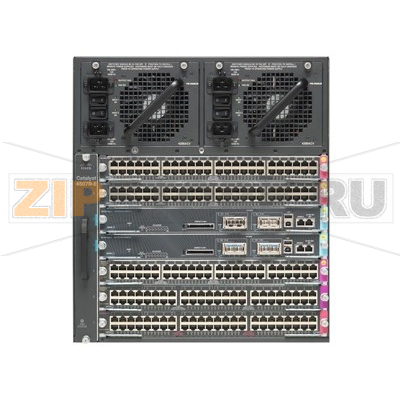 Шасси с вентилятором 48 Гбит/с, 7 слотов, без БП Cisco WS-C4507R+E= 