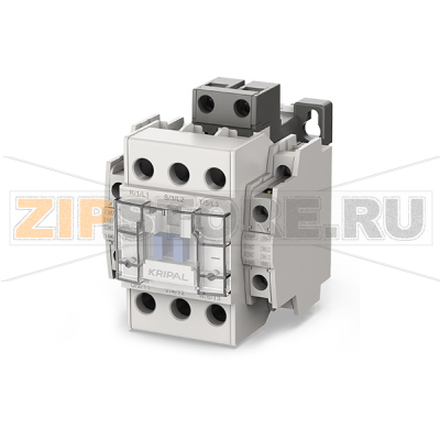 Контактор 40 А, 230 В/AC, 2NO+2NC, 3 полюса, IP20 Kripal UKC1-40-22-230AC 