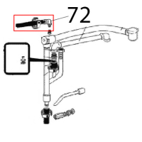 Nozzle support. elbow Angelo Po FC241G