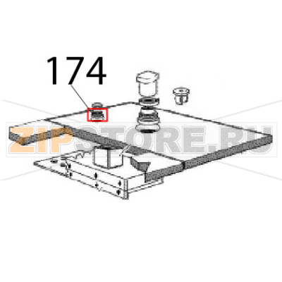 Ring 3/4&quot;&quot; Angelo Po FC241G Ring 3/4"" Angelo Po FC241GЗапчасть на деталировке под номером: 174