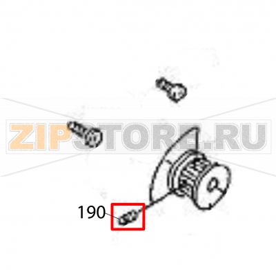 W-Point screw Sato HR224 TT W-Point screw Sato HR224 TTЗапчасть на деталировке под номером: 190Название запчасти на английском языке: W-Point screw Sato HR224 TT.