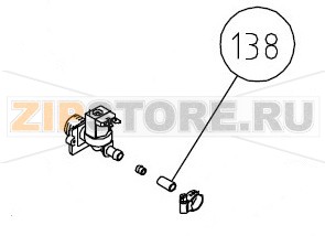 Силиконовый шланг красный пара 8x12 Unox XF 085 Оригинальное название запчасти: TB040 - TUBO SILICONE ROSSO VAPORE 8x12 XT Unox XF 085 На деталировке запчасть Unox XF 085 под номером: 138