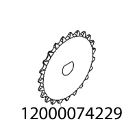 Колесо ведущее Abat ПЭК-600