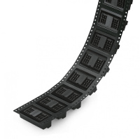 MCS MINI HD THR male header, 2-row; 0.8 x 0.8 mm solder pin; straight; 100% protected against mismating; Levers; in tape-and-reel packaging; Pin spacing 3.5 mm; 2 x 15-pole; black Wago 713-1415/116-000/997-409