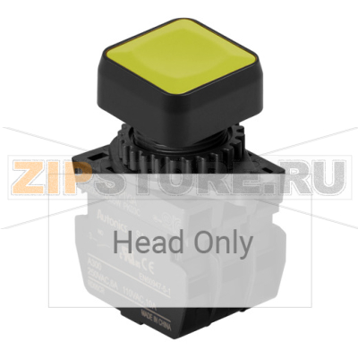 Выключатель кнопочный, Ø отверстия: 22/25 мм Autonics S2PRS-P1Y 