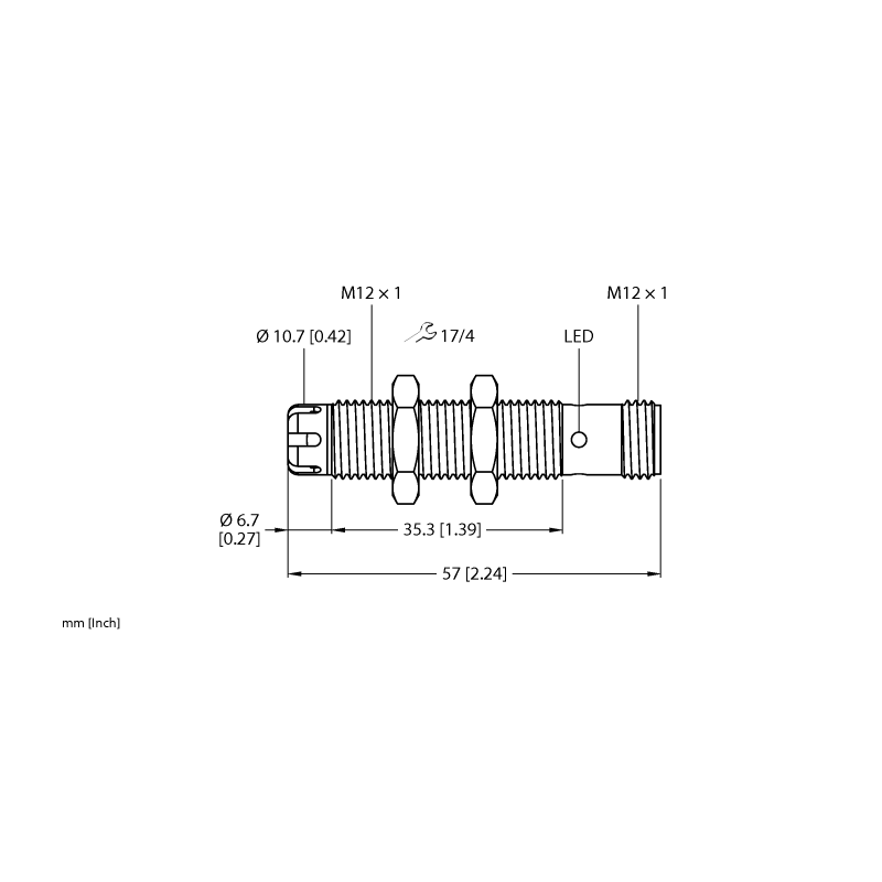 Датчик влажности и температуры Turck CMTH-M12-IOL6X2-H1141 