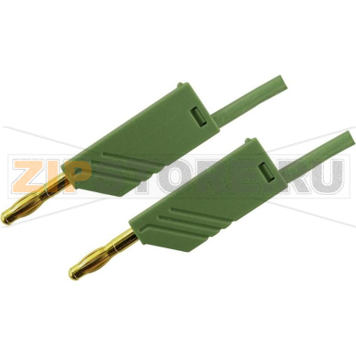 Провод измерительный 0.25 м, зеленый Hirschmann MLN 25/2,5 GN 