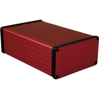 Корпус 160x103x53 мм, материал: алюминий, красный, 1 шт Hammond 1455N1601RD