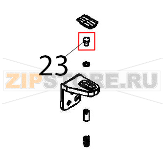 Steel screw M6x10 Angelo Po FX61E1 Steel screw M6x10 Angelo Po FX61E1Запчасть на деталировке под номером: 23