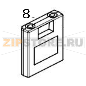 Slot-in WI-FI+BT combo module, AU TSC TX210 Slot-in WI-FI+BT combo module, AU TSC TX210Запчасть на деталировке под номером: 8