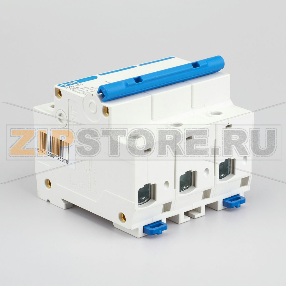 Выключатель автоматический 100 А, 10 кA, 3 полюса Chint NXB-125 