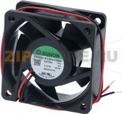 VENTILATORE ASSIALE SUNON 60x60x25 mm 