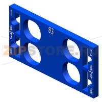 SIMATIC ET 200SP, 10 БИРОК ДЛЯ ЦВЕТОВОГО КОДИРОВАНИЯ, ЦВЕТОВОЙ КОД CC83, ДЛЯ 4 КЛЕММ ВНУТРЕННЕЙ ШИНЫ AUX, ДЛЯ БАЗОВОГО БЛОКА ТИПА B0, С КЛЕММАМИ PUSH-IN Siemens 6ES7193-6CP83-2AB0