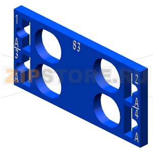 SIMATIC ET 200SP, 10 БИРОК ДЛЯ ЦВЕТОВОГО КОДИРОВАНИЯ, ЦВЕТОВОЙ КОД CC83, ДЛЯ 4 КЛЕММ ВНУТРЕННЕЙ ШИНЫ AUX, ДЛЯ БАЗОВОГО БЛОКА ТИПА B0, С КЛЕММАМИ PUSH-IN Siemens 6ES7193-6CP83-2AB0 