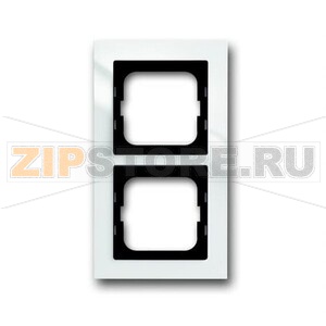 Рамка двухместная, белая ABB 2CKA001754A4332 
