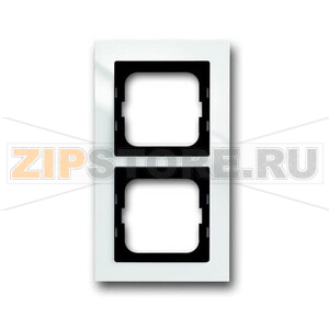 Рамка двухместная, белая ABB 2CKA001754A4332 