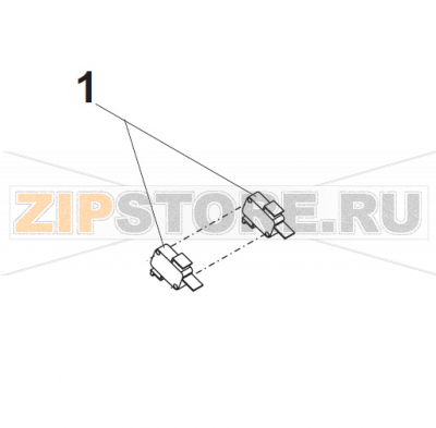 Микровыключатель Bear Varimixer AR40 VL-1S                                                                    Микровыключатель Bear Varimixer AR40 VL-1SЗапчасть на сборочном чертеже под номером: 1Название запчасти на датском&nbsp;языке: Microswitch Bear Varimixer AR40 VL-1S