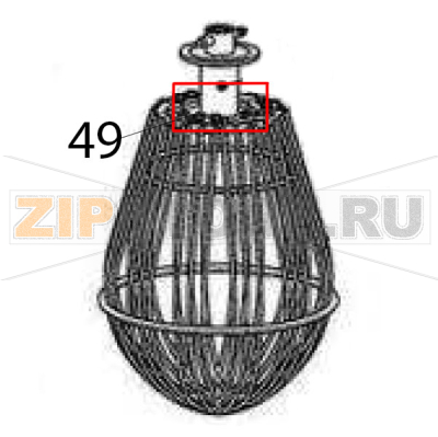 Stella per frusta Sigma BMR 80 Stella per frusta Sigma BMR 80Запчасть на деталировке под номером: 49