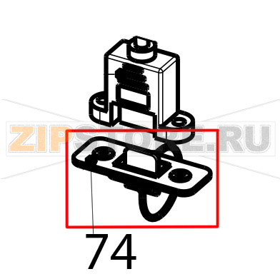 Cap for USB connector Tecnoinox GFB10DS Cap for USB connector Tecnoinox GFB10DSЗапчасть на деталировке под номером: 74