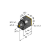 Датчик индуктивный Turck BI30U-CK40-VP4X2-H1141 - Датчик индуктивный Turck BI30U-CK40-VP4X2-H1141
