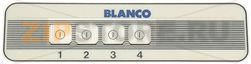 4 PUSH-BUTTONS  SELF-STICKING PLATE 177x 