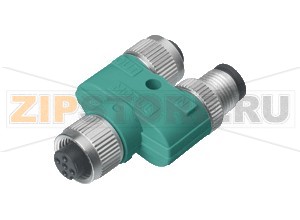 Сплиттер датчика-исполнительного устройства Y-distributor V15S-YEE-V15 Pepperl+Fuchs Описание оборудованияY distributor, M12 socket on M12 connector/socket