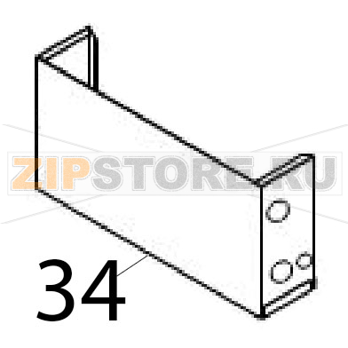 Panel board Angelo Po IS102SR Panel board Angelo Po IS102SRЗапчасть на деталировке под номером: 34