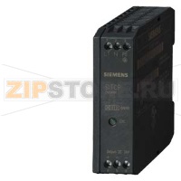 SITOP POWER 0.375, МИНИАТЮРНЫЙ СТАБИЛИЗИР. БЛОК ПИТАНИЯ: ГАЛЬВАН. РАЗД. ВХОД. И ВЫХОД. ЦЕПЕЙ, 1-ФАЗН. ВХОДН. НАПР. ~30 … 187 В, 47 … 63 ГЦ ИЛИ =30 … 264 В, ВЫХОД =24 В/ 0.375 A, ЗАЩИТА НАГРУЗКИ ОТ ПЕРЕНАПРЯЖ. И КЗ, НАСТРАИВАЕМЫЙ УРОВЕНЬ ВЫХОДН. НАПРЯЖ. Si